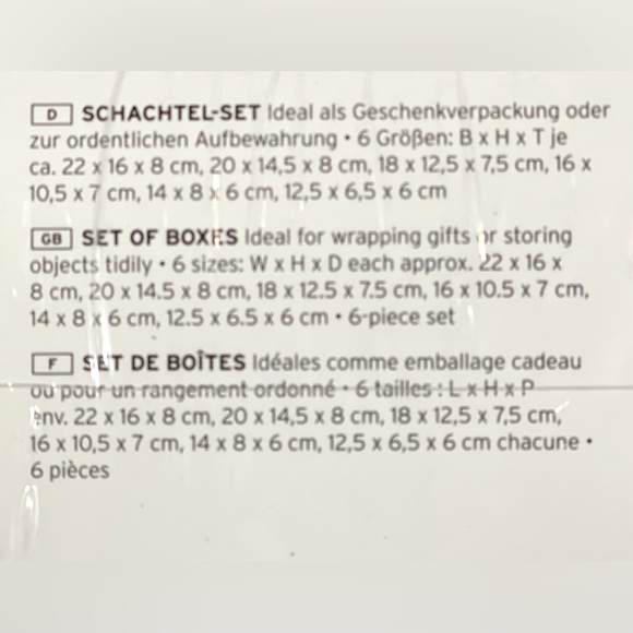 Set of boxes for Christmas gifts - Picture 2 of 2